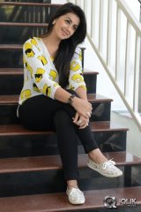 Nikki Galrani at Krishnashtami Movie Promotions